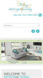 Mobile Screenshot of design4living.com.au